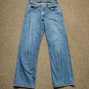 LUCKY BRAND Jeans Men 34 Blue 218 Lower Rise Bootcut New-Vintage Gene Montesano